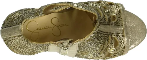Vista 5 de Jessica Simpson Women's Jayley Caged Heeled Sandal