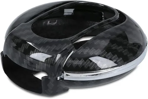 Vista 4 de kwmobile Funda para llave compatible con Mini - Carbono