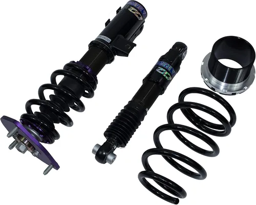 Vista 250 de Amortiguadores de Bobina D2 Racing RS Ajustables en 36 Maneras para Jaguar S-Type 2000-2008