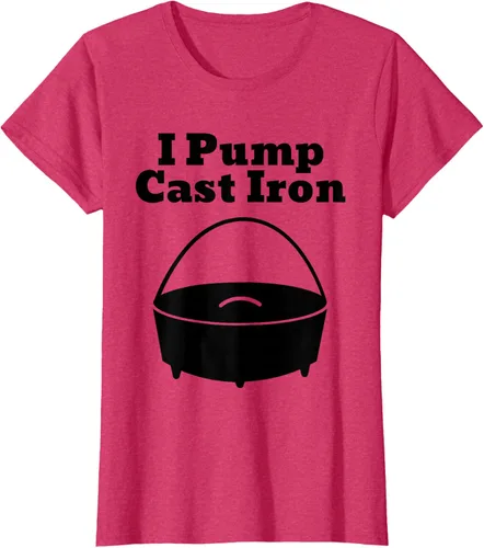 Vista 6 de I Pump - Camiseta de hierro fundido para cocinar al horno holandés