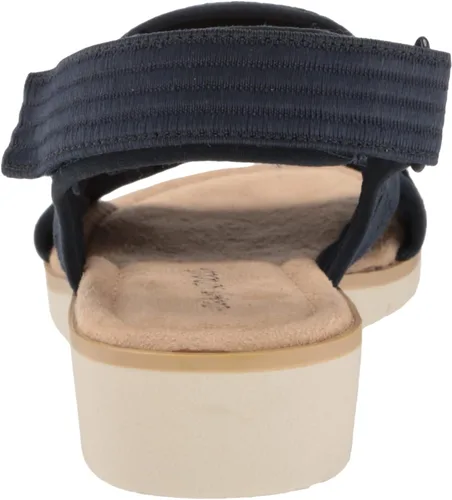 Vista 3 de Easy Street Sandalias Raeven para mujer, estilo casual, color gris