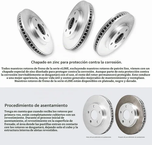 Vista 7 de R1 Concepts Kit de frenos delanteros y traseros para Hyundai Sonata 2016