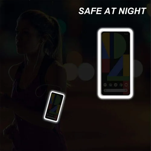 Vista 4 de Brazalete para correr para Google Pixel 10/10 Pro/10a/9/9 Pro/9a/8/7/6/6 Pro/5a/4XL/3a XL/3 XL, estuche de ejercicio para correr con ranura