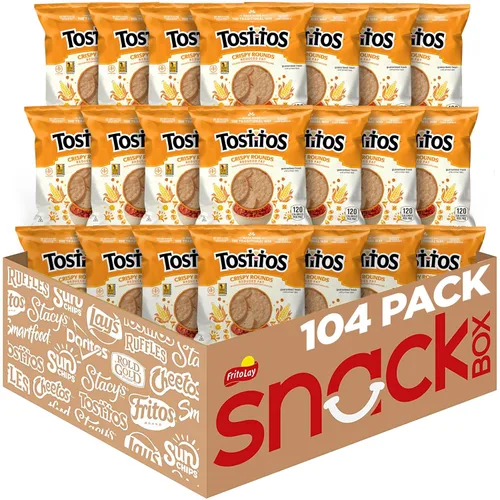 Vista 13 de Tostitos Chips de tortilla Rounds del tamaño de un bocado, bolsas de 1 onza (paquete de 40)