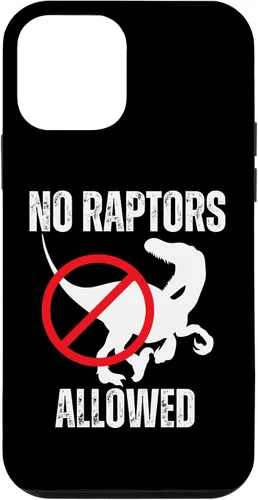 Vista 12 de Funda para iPhone 15 No Raptors Allowed Funny Neighborhood Dino Design
