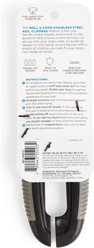 Vista 2 de Petco Brand - Cortauñas de acero inoxidable para perros grandes