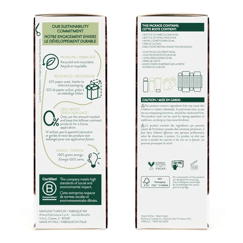 Vista 3 de Herbatint 5R - Tinte permanente para el cabello castaño cobre claro, 4 onzas
