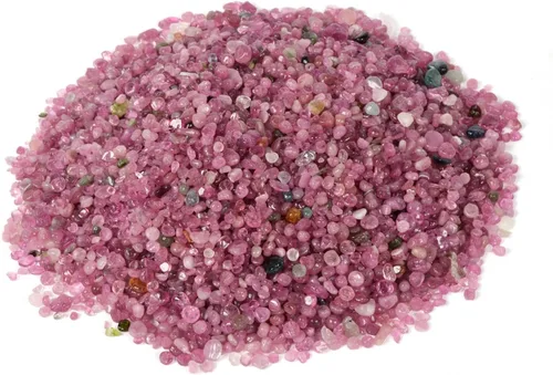 Vista 25 de 100 Gramos Piedras Pequeñas Pulimentadas y Trituradas para Adornos de Sanación