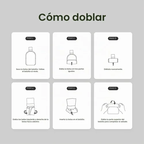 Vista 7 de pack all Mochila plegable ligera de 20L, mochila de senderismo resistente Negro