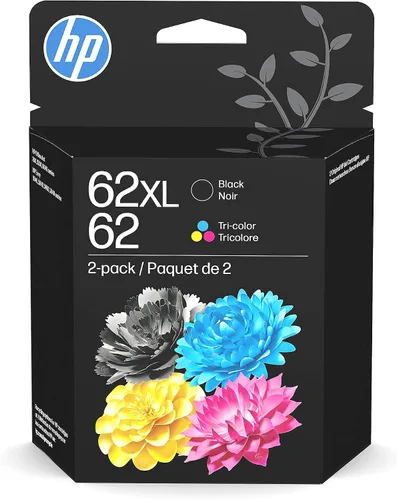 Vista 14 de Cartucho de tinta original HP 62 X L Negro, para papel (C2P05AN)