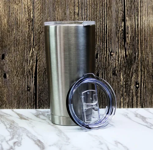 Vista 3 de Tapa de vaso para vasos Yeti Rambler de 20 onzas y 10 onzas, a prueba de salpicaduras y apto para popote (solo tapa), 20 onzas