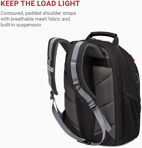 Vista 7 de Equipaje Wenger Maxxum, Negro /Gris