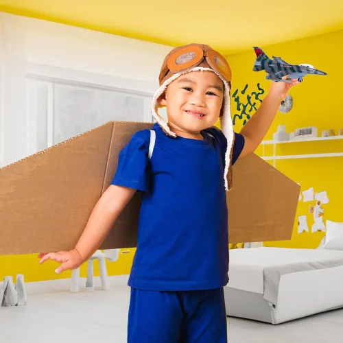 Vista 5 de ArtCreativity F-16 Fighter Jet Toy Set para niños – Paquete de 2 aviones de metal fundido a troquel F16 Fighting Falcon, jets militares de tracción