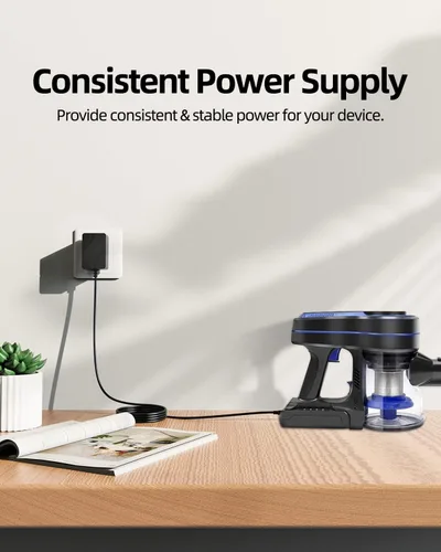 Vista 3 de Superer Adaptador de corriente de 26 V para LEVOIT LVAC-200, Tikom V500, NADALY A13 N16, VersLife S7 Plus Pro, CHEBIO A16, iwoly C150 D300