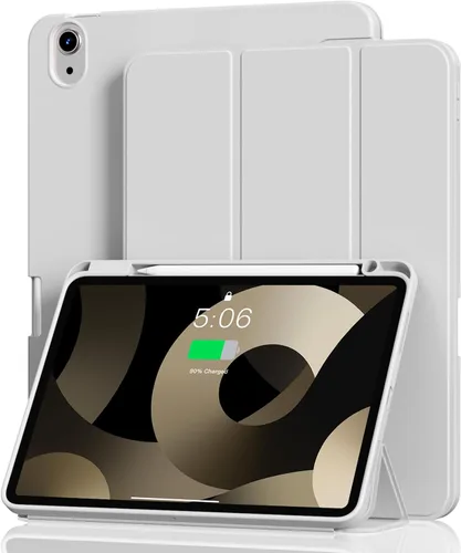 Vista 7 de Aoub Funda para iPad Air de 11 pulgadas M3/M2 (2025/2024), iPad Air de 5ª/4ª generación (2022/2020) de 10.9 pulgadas con soporte para lápiz, soporte