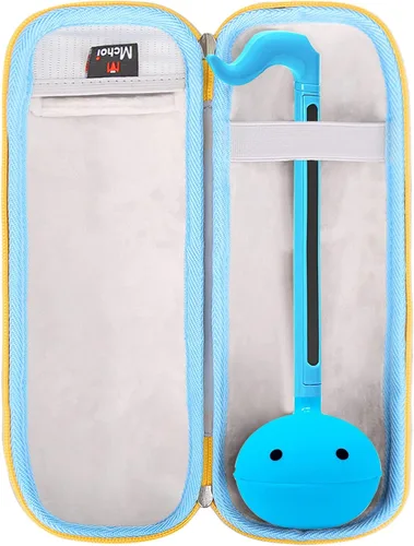 Vista 11 de Mchoi Estuche Duro de Transporte Compatible con Otamatone, Instrumento Musical Electrónico Japonés de Caracteres Portátil Sintetizador por