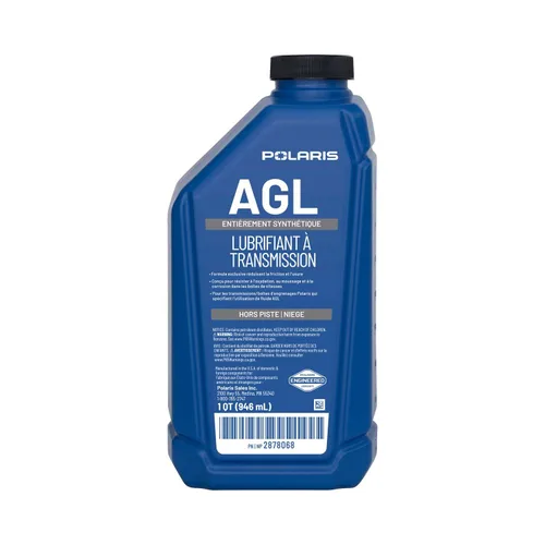 Vista 3 de Polaris AGL Fluido de Transmisión y Lubricante de Caja de Engranajes Completamente Sintético para Vehículos Todo Terreno con Motor de 4 Tiempos