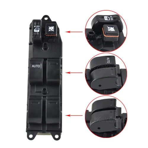 Vista 2 de Interruptor de elevalunas eléctrico maestro 84820-0K100 para Toyota Hilux Fortuner 2004-2015