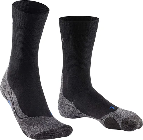 Vista 3 de Falke - Calcetines de senderismo para hombre, color negro