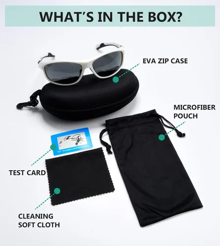 Vista 17 de Eyekepper Gafas de sol deportivas bifocales polarizadas para mujer