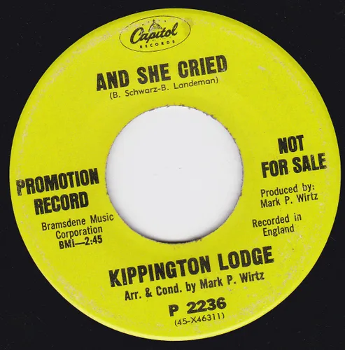 Vista 2 de 45vinylrecord Rumours/And She Cried (7" DJ/45 rpm)