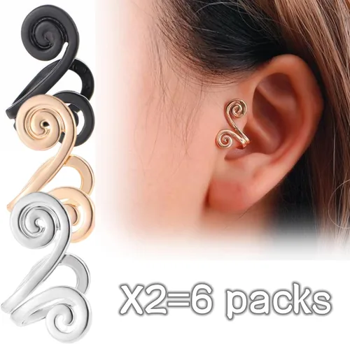 Vista 3 de Zunis - Aretes de acupresión, aretes de acupresión, aretes de acupuntura oblicua, aretes magnéticos, sin perforaciones, pinzas para orejas