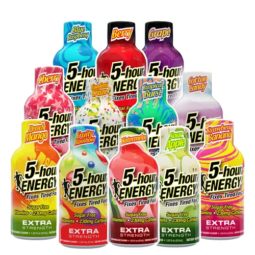 Vista 13 de 5 Hour Energy Shot - Manzana agria extra fuerte, paquete de 72 botellas de 2 onzas