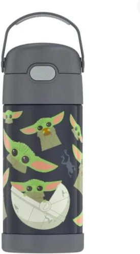 Vista 63 de THERMOS FUNTAINER Botella de agua con pajita, 12 onzas, Avengers