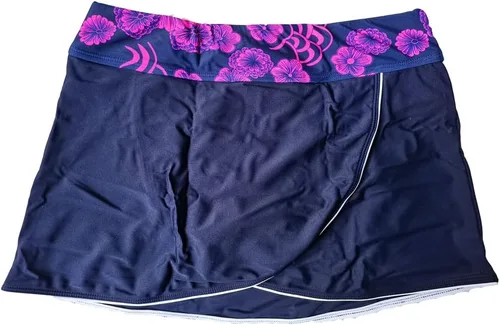 Vista 6 de Traje de baño de dos piezas para mujer con borde con volantes