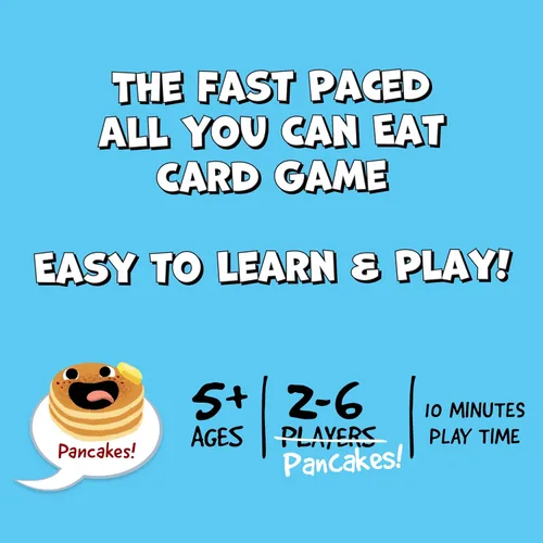 Vista 3 de ¡Quiero panqueques! – El juego de cartas familiar todo lo que puedas comer para a partir de 5 años, 2-6 jugadores