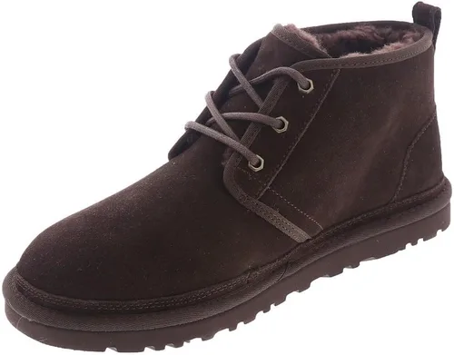 Vista 14 de UGG Botas Neumel Chukka para hombre Negro