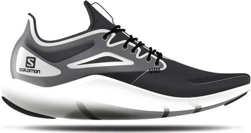 Vista 4 de Salomon Predict MOD - Zapatillas de correr para hombre, color negroblancoblanco