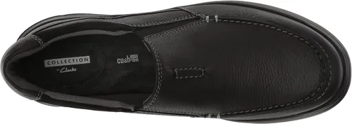 Vista 5 de Clarks Mocasines Cotrell Free para hombre, Negro