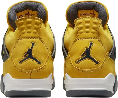 Vista 5 de Nike Hombres Air Jordan 4 Retro Cactus Jack University AzulNegro Suede