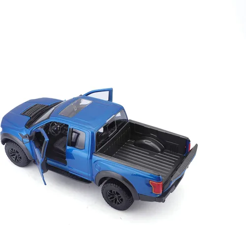 Vista 4 de Maisto 1:24 SE Camiones 2017 Ford F150 Raptor - Azul
