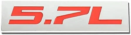 Vista 54 de 1.5L Negro/Cromo Aleación de Aluminio Auto Maletero Puerta Guardabarros Parachoques Insignia Calcomanía Emblema Cinta Adhesiva Pegatina