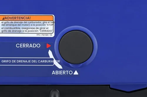 Vista 14 de Generador inversor YAMAHA EF2200iS, 2200 vatios, azul
