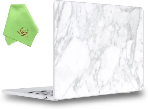Vista 28 de UESWILL Compatible con MacBook Air de 13 pulgadas M5 M4 M3 M2 2022-2026 modelo A3449 A3240 A3113 A2681, carcasa rígida mate para MacBook Air 13.6 +