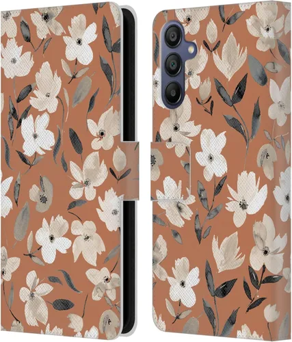 Vista 41 de Head Case Designs Officially Licensed Ninola Ditsy Flowers Yellow Nature Bold Leather Wallet Case Compatible with Samsung Galaxy A07 4G