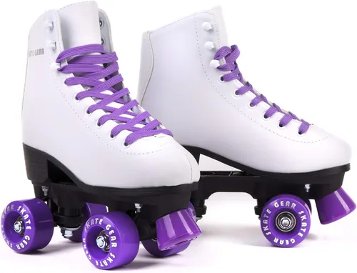 Vista 26 de Skate Gear Patines de Ruedas Retro de Diseño Cuádruple