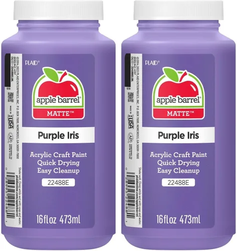 Vista 26 de Apple Barrel - Pintura acrílica, 16 onzas, color nuez moscada Nuez moscada marrón