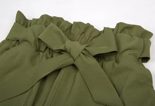 Vista 3 de GRACE KARIN Pantalones cortos de cintura con bolsillos para mujer