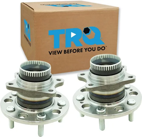 Vista 167 de TRQ Juego de 2 rodamientos de rueda delantera y conjunto de cubo compatible con Tesla 3 2020 Y 2018-2019 para Tesla 3 2020 Tesla Y AWD 2018-2019