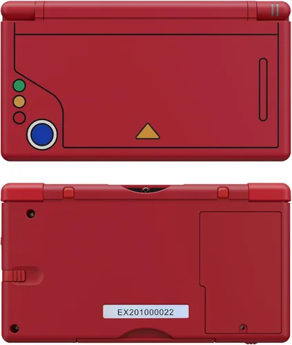 Vista 5 de eXtremeRate Carcasa completa de repuesto transparente para Nintendo DS Lite, funda de consola de mano personalizada con botones, lente de pantalla