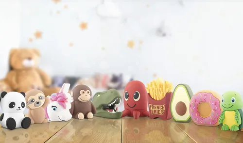 Vista 4 de Altavoz Inalámbrico Bluetooth Pulpo - Altavoz Bluetooth para Niños - Altavoz Bluetooth Portátil en Muchos Diseños Divertidos - Compatible