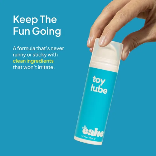 Vista 3 de Hello Cake Lubricante de juguete en aerosol, lubricante personal espeso a base de agua para usar con juguetes para adultos, lubricante en gel sin