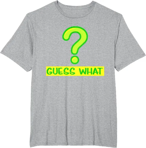 Vista 69 de Question Mark playera Guess What playera, hombre XL, Púrpura