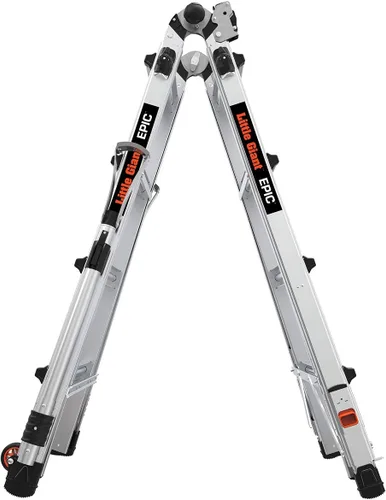 Vista 10 de Little Giant Epic, escalera multiposición de 18 pies 16817-818