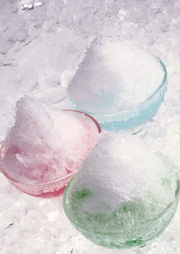 Vista 6 de JapanBargain, Máquina de hielo afeitado japonesa con manivela manual para hacer conos de nieve y granizados para niños y adultos, no eléctrica