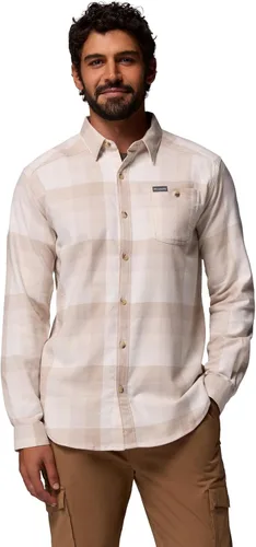 Vista 7 de Columbia Men's Cornell Woods Flannel Long Sleeve Shirt Negro